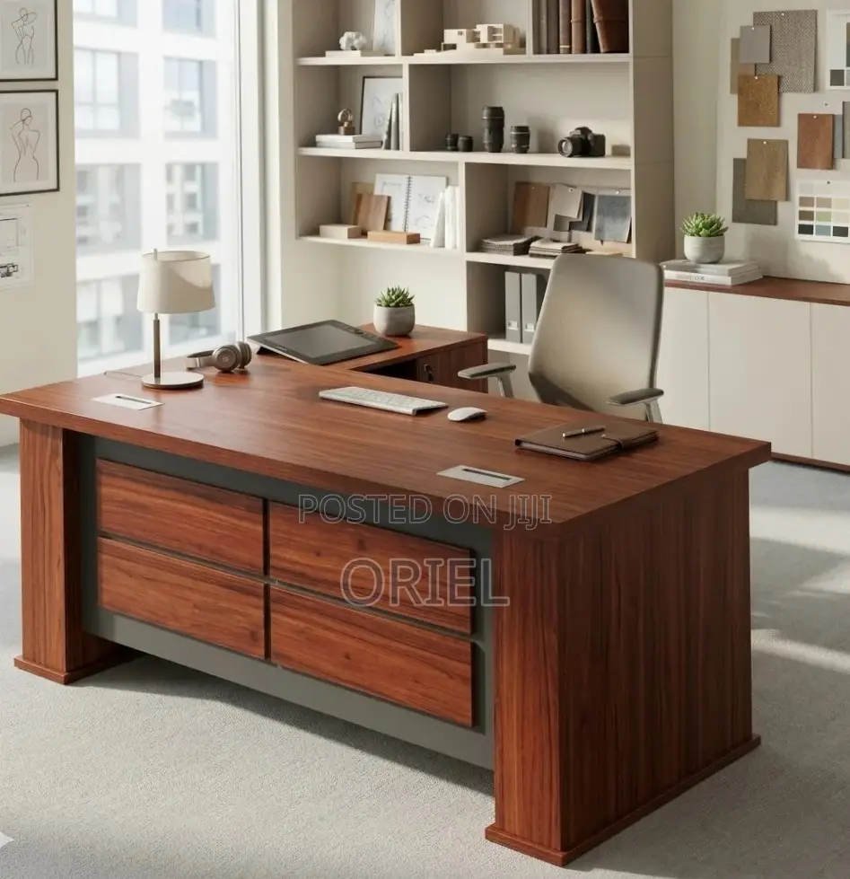 1600mm Executive Office Desk : Modern Desk for Staff