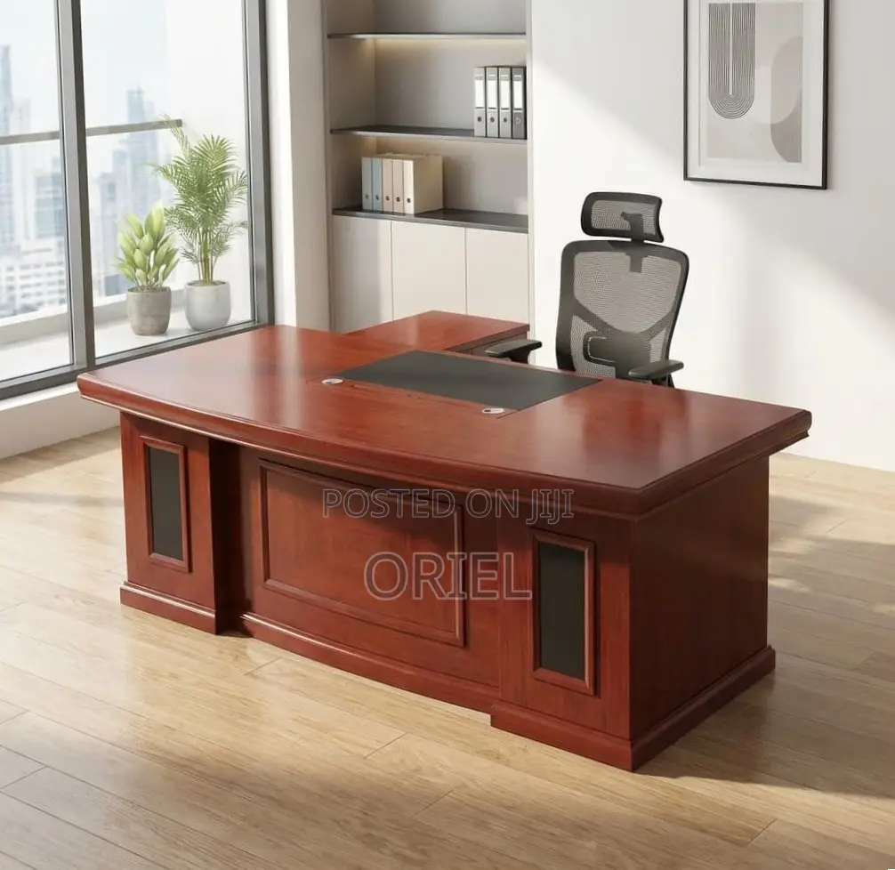 1600mm Executive Office Desk : Modern Desk for Staff