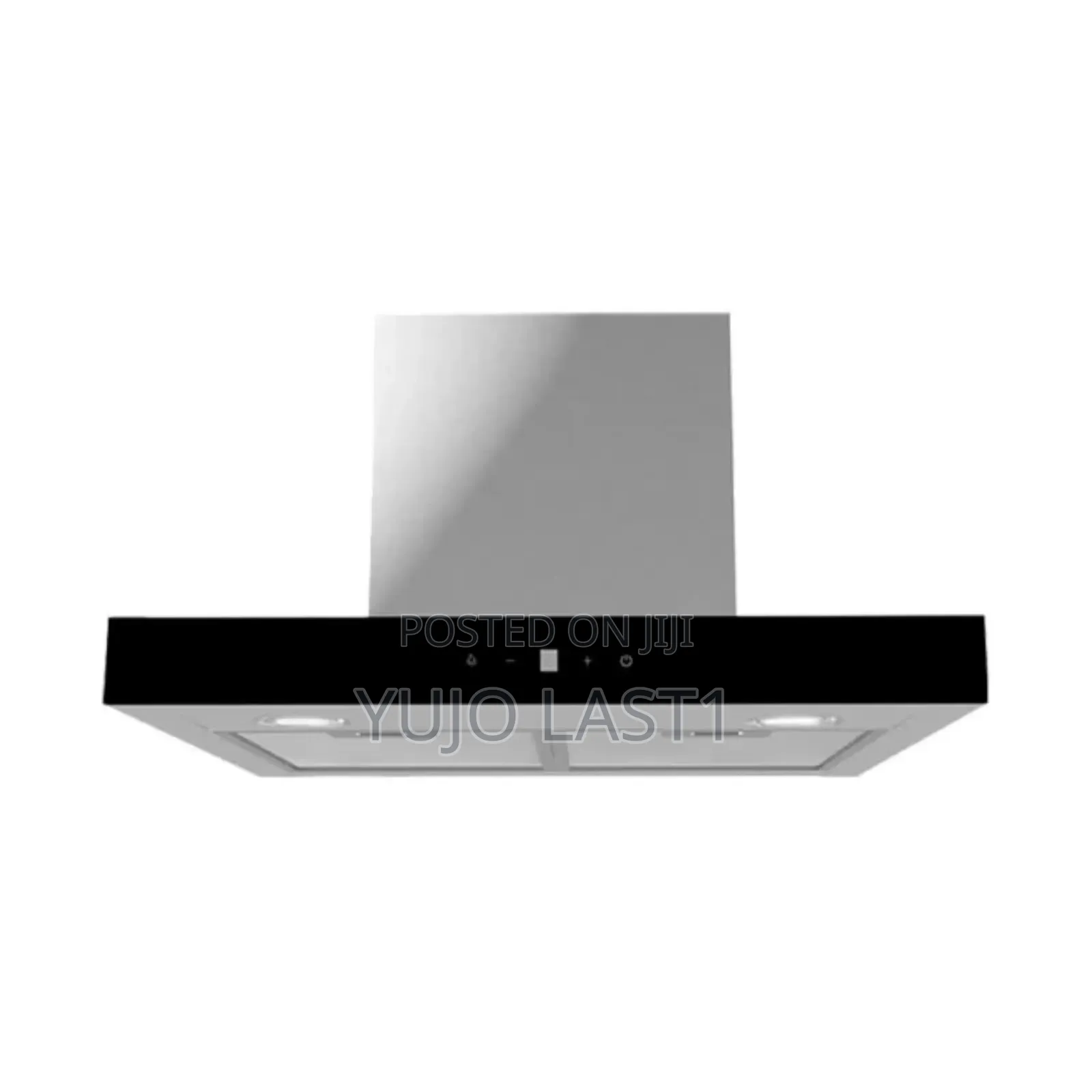 T-Shape Hood With Black Panel, 60cm, 400m3/H, Stainless Steel