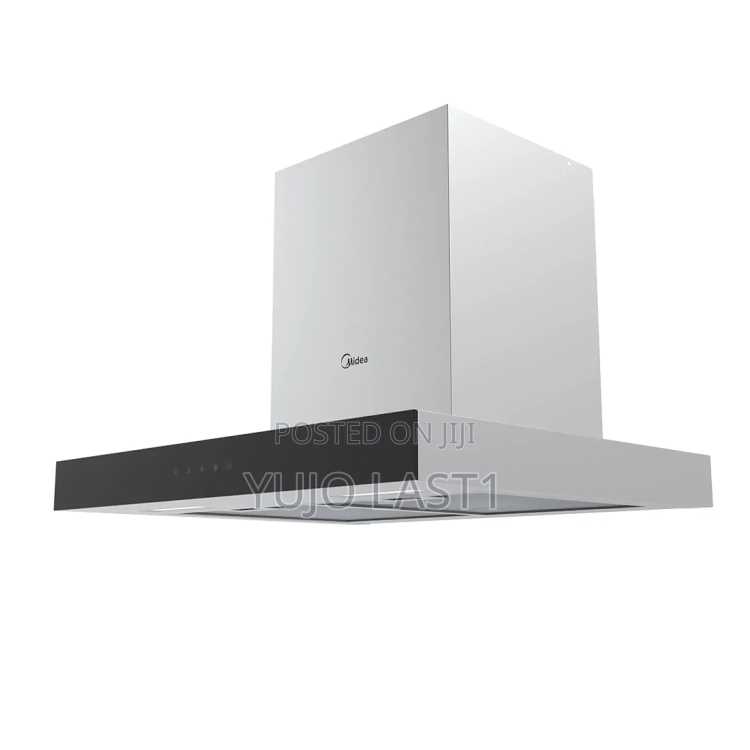 T-Shape Hood With Black Panel, 60cm, 400m3/H, Stainless Steel