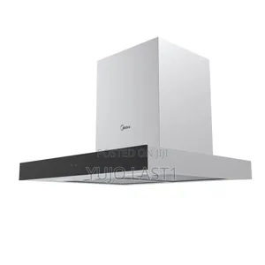 T-Shape Hood With Black Panel, 60cm, 400m3/H, Stainless Steel