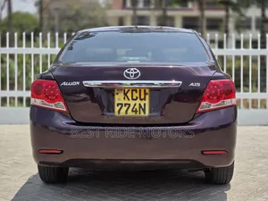 Toyota Allion 2012 Burgundy