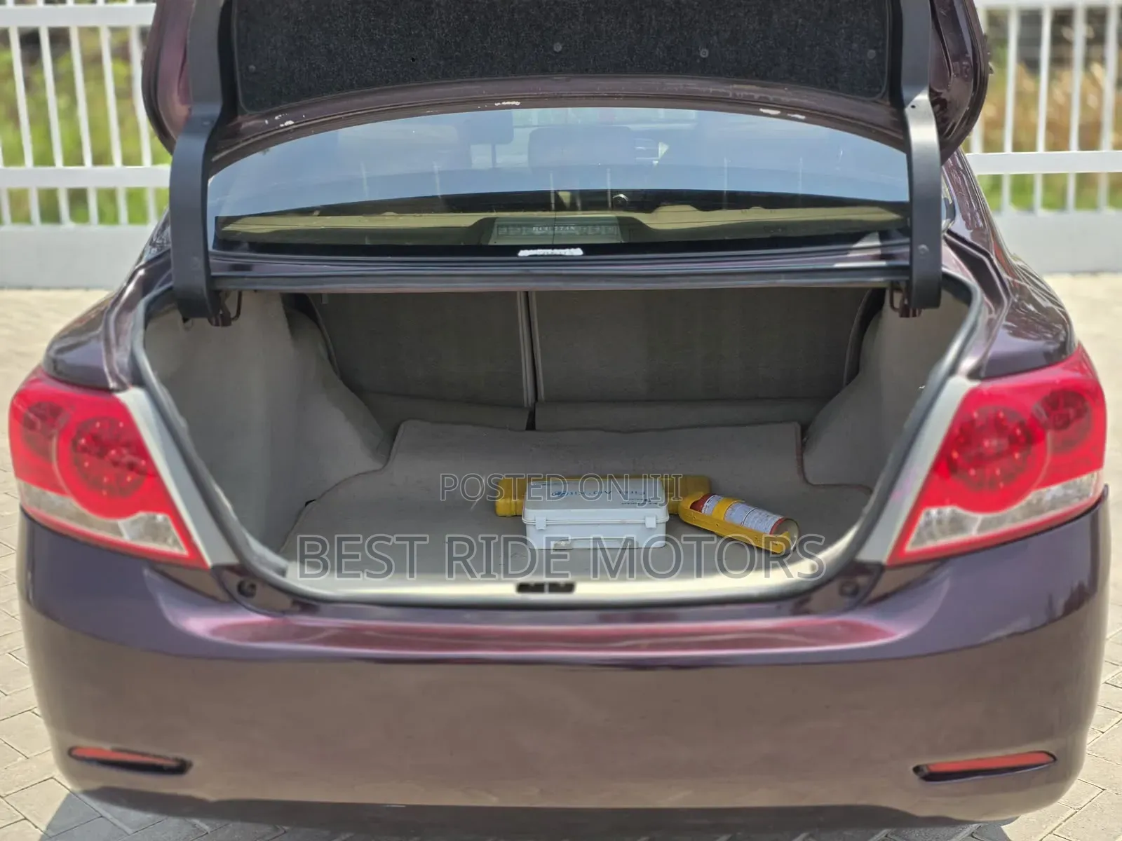 Toyota Allion 2012 Burgundy