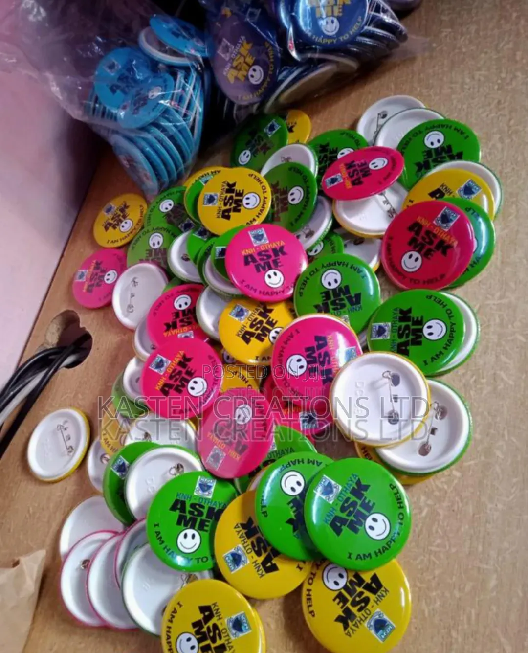 Badges -Button Round 58mm