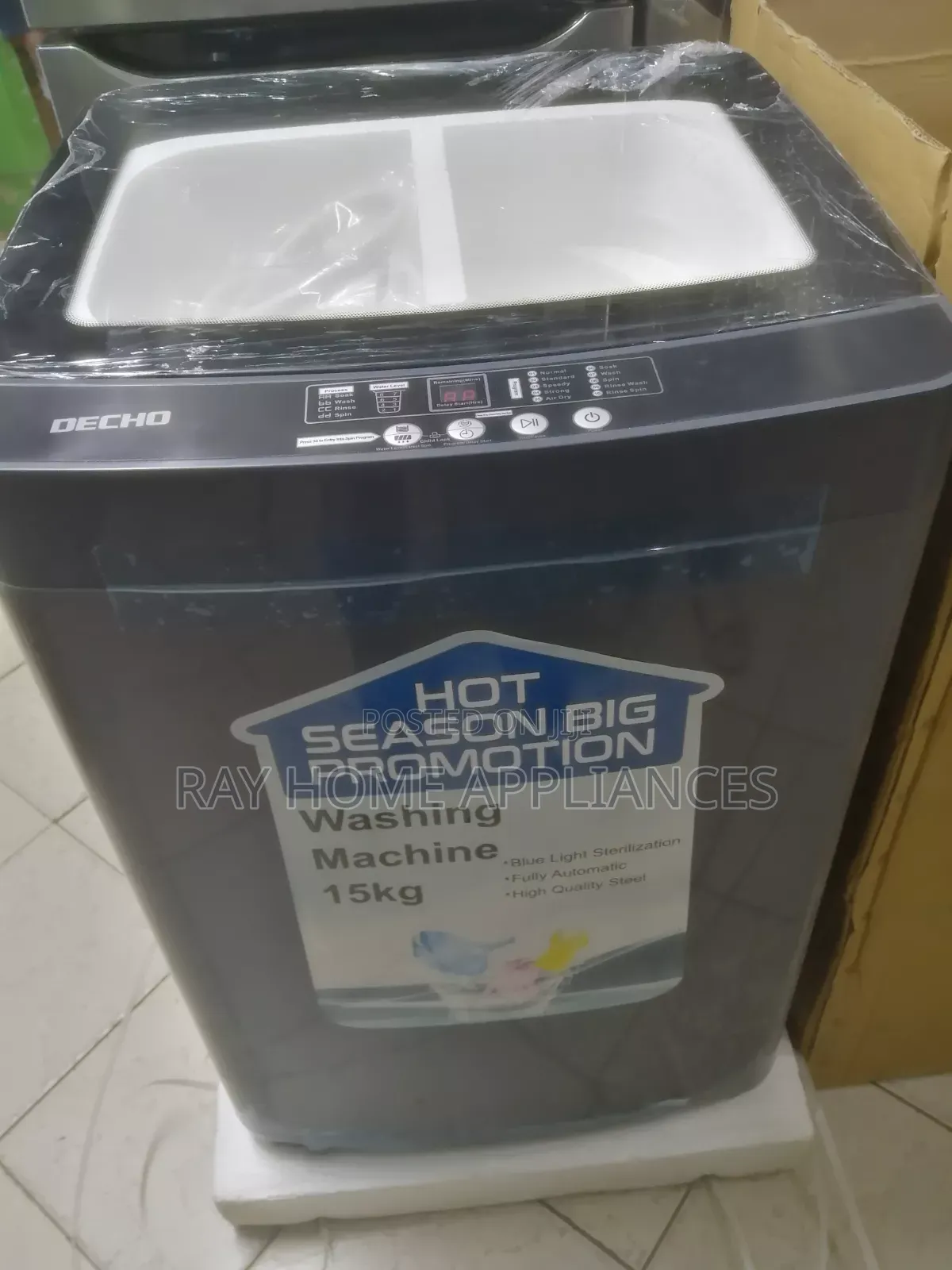 12kg Topload Full Automatic Decho Machine