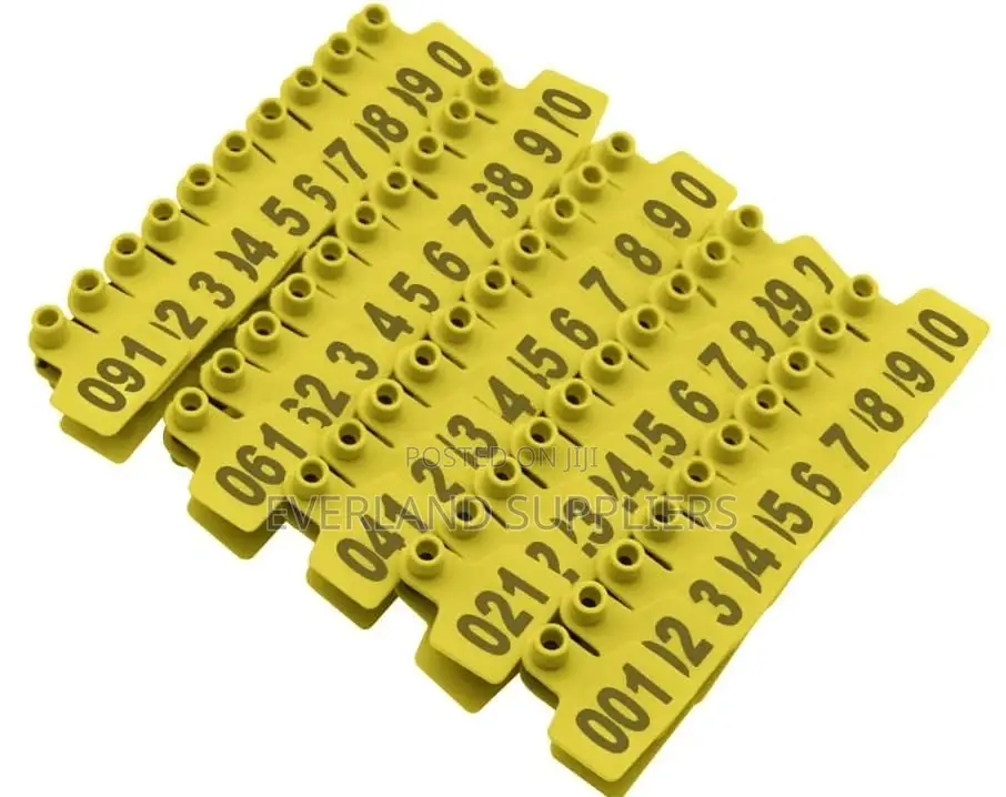 Ear Tags - Numbering Goats