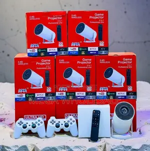 Wireless HY300 Pro+ 2 in 1 3D Game Gaming WIFI Android Projector
