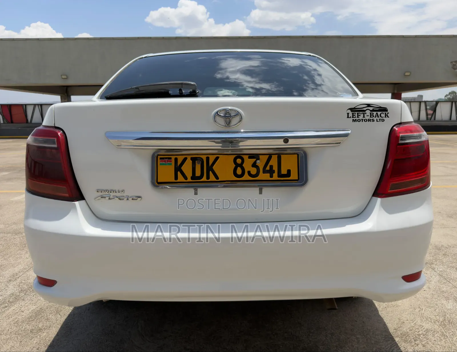 Toyota Axio 2015 White