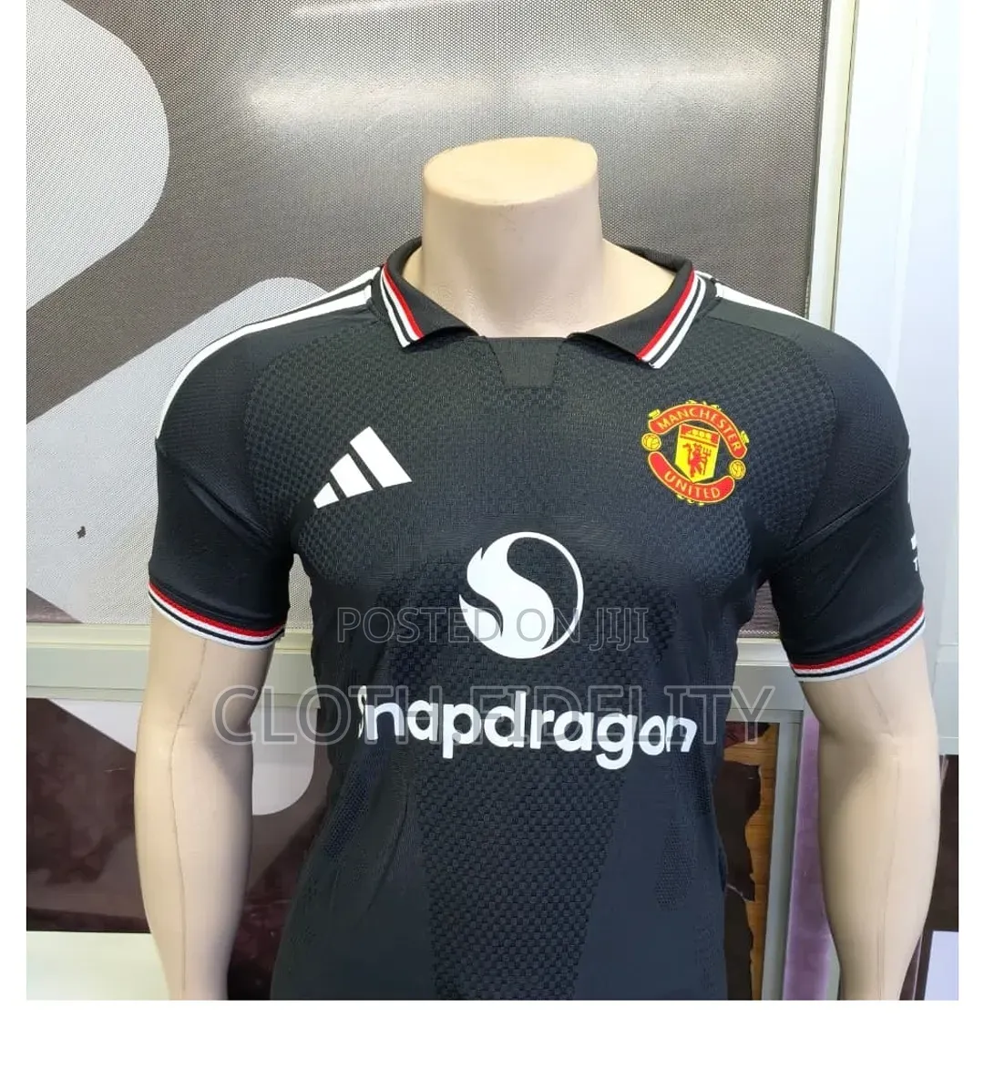 Manchester United Snapdragon (Black) Authentic