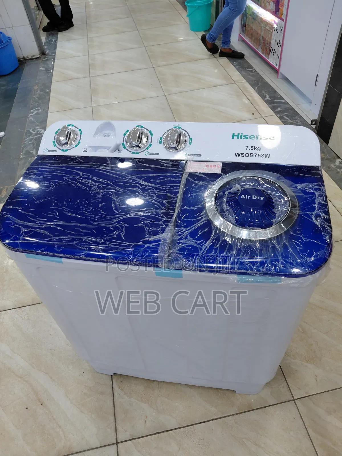 Hisense Twin Tub Laundry Solution 7.5KG