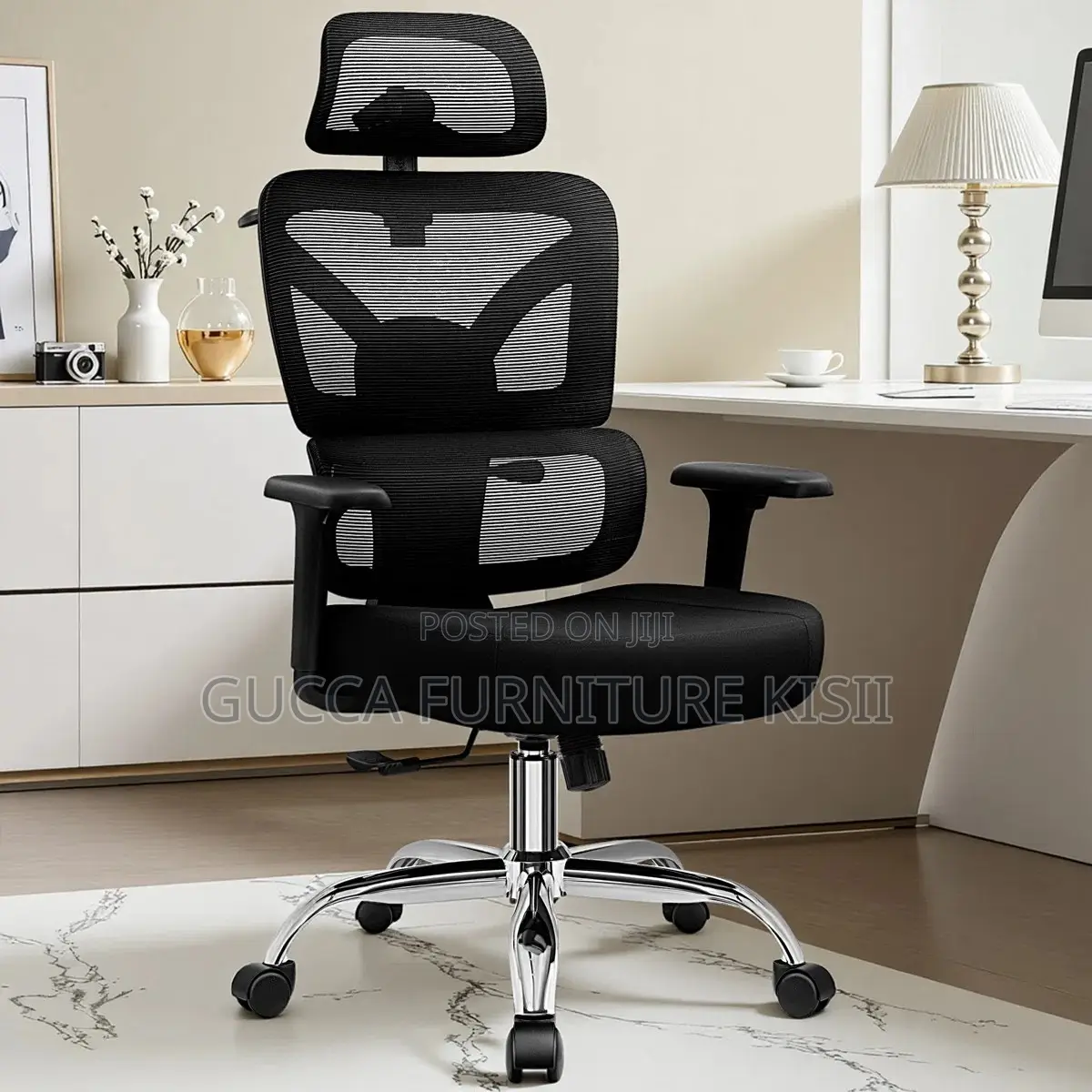 Office Chair; Reclining High Back Orthopedic Office Chair