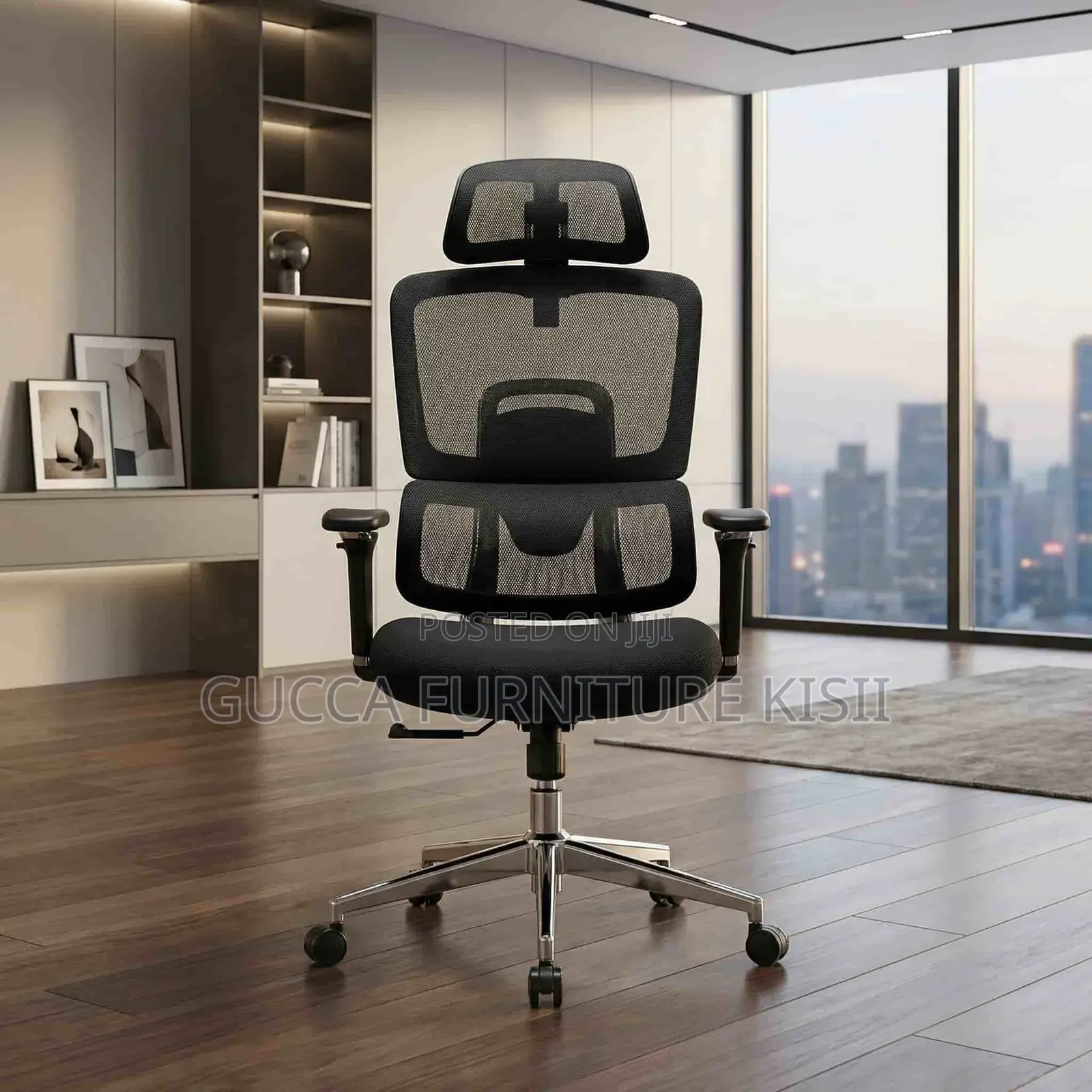 Office Chair; Reclining High Back Orthopedic Office Chair