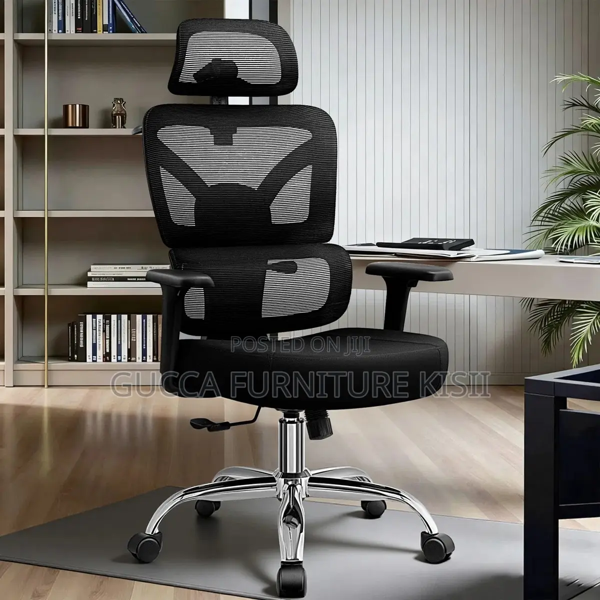 Office Chair; Reclining High Back Orthopedic Office Chair