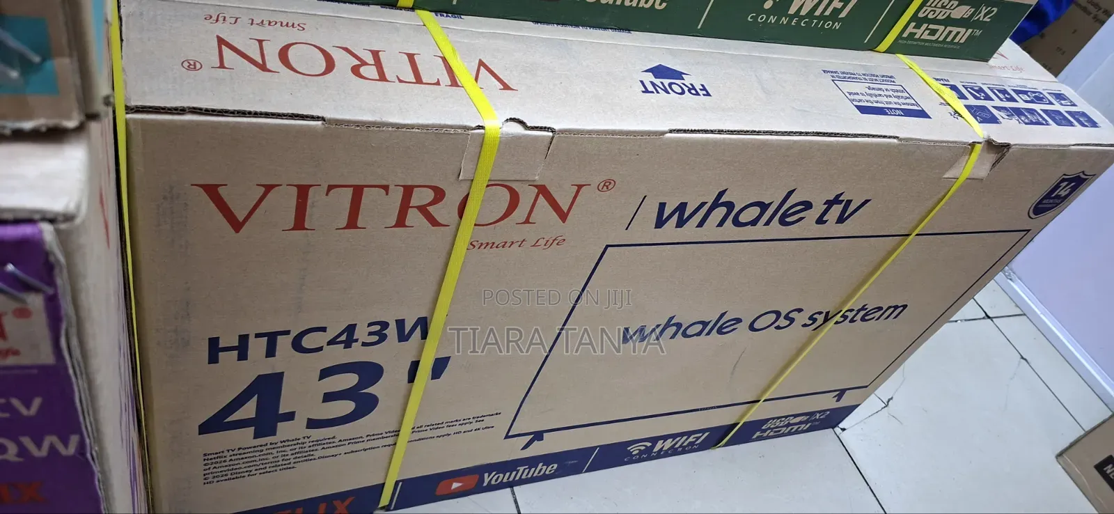 Vitron 43 Inches Whale TV