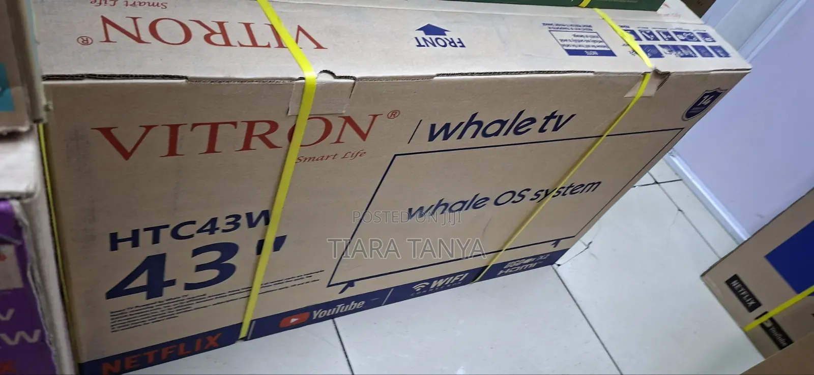 Vitron 43 Inches Whale TV