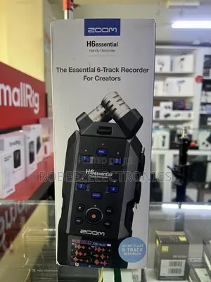 Zoom H6essential 6-Track 32-Bit Float Portable Audio Recorder
