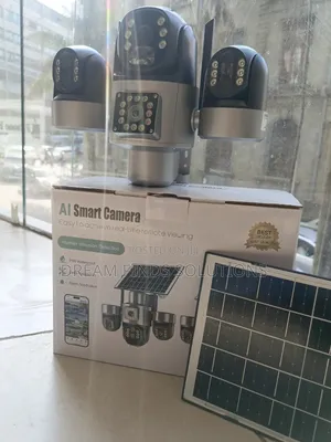 Zero Electricity Bills! 100% Solar Powered 3-Lens PTZ Camera
