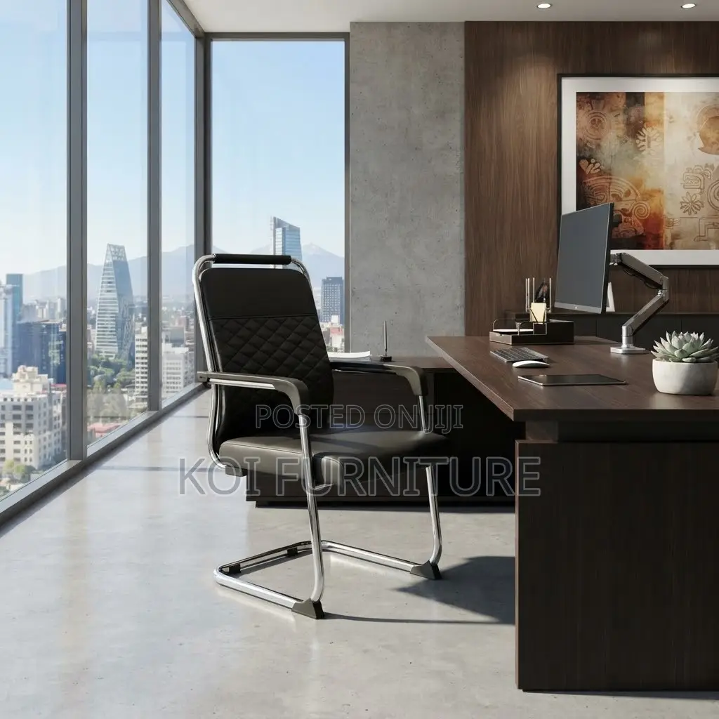 Office Chairs; Diamond Stitch Visitor Chair