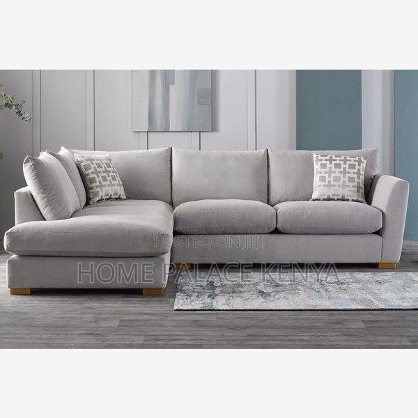 Corner Sofa; Stylish Modern L-Shaped Sofa for Spacious Living Areas
