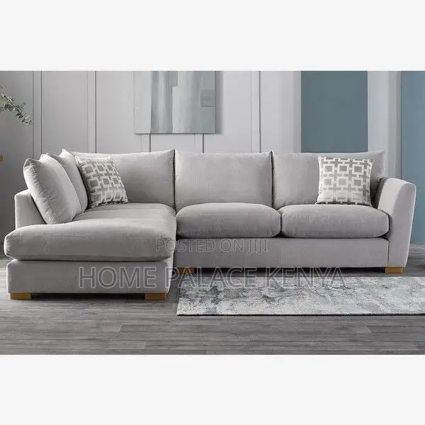 Corner Sofa; Stylish Modern L-Shaped Sofa for Spacious Living Areas