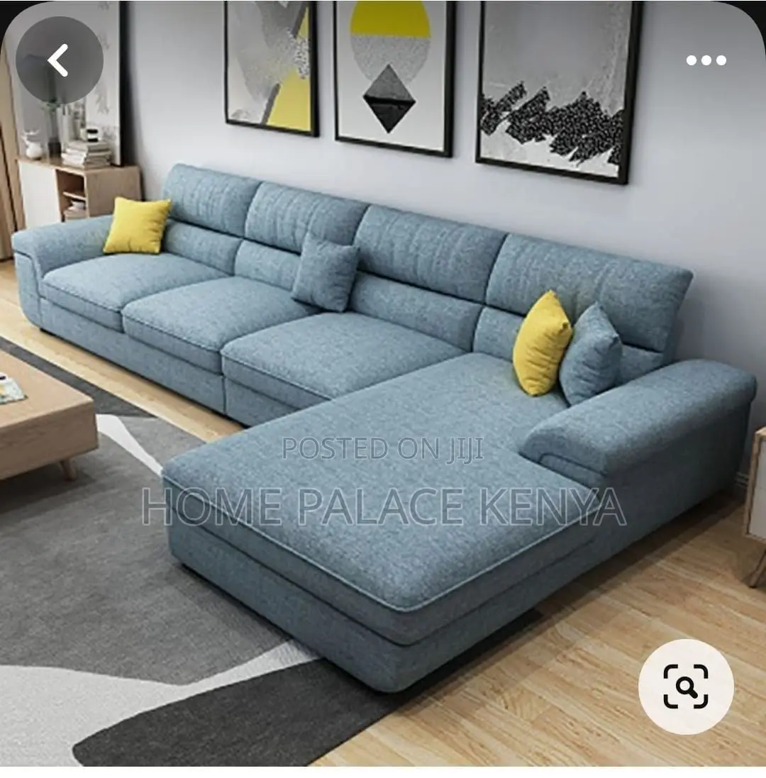 Corner Sofa; Stylish Modern L-Shaped Sofa for Spacious Living Areas