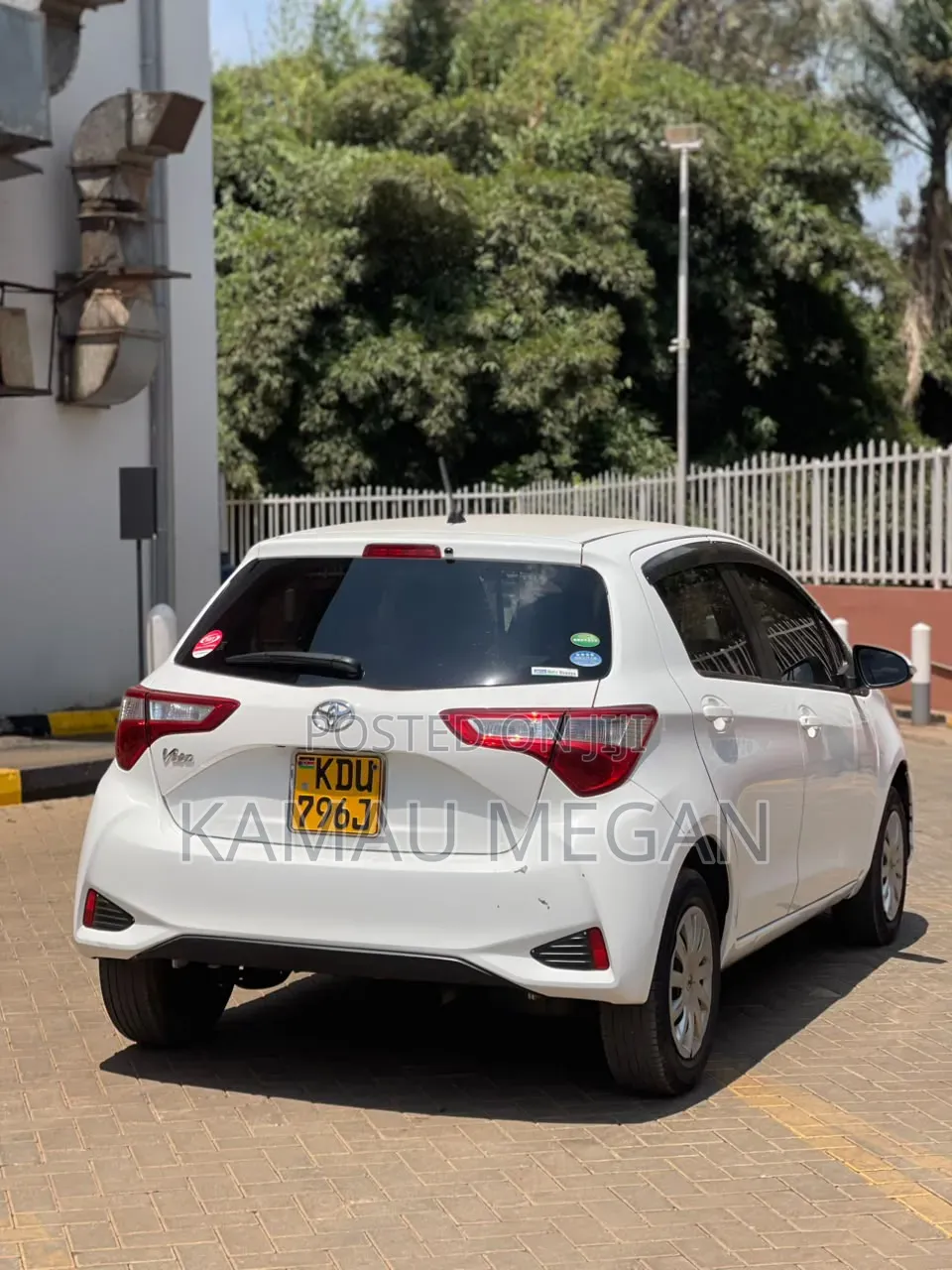 Toyota Vitz 2020 White