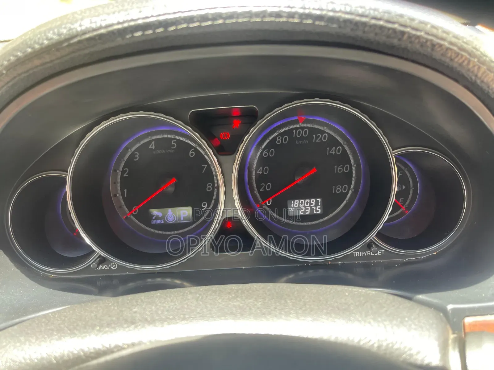 Nissan Fuga 2009 Black