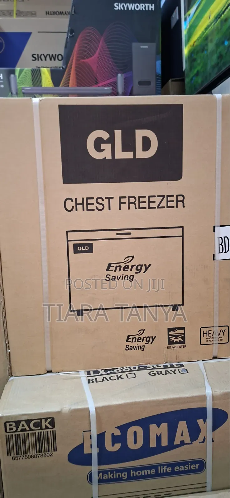 GLD 60L Chest Freezer Deep Freezer - Energy Saving Compact Freezer
