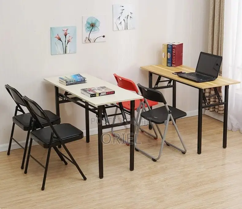 Office Table : Foldable Office Table Size 120cm X 60cm
