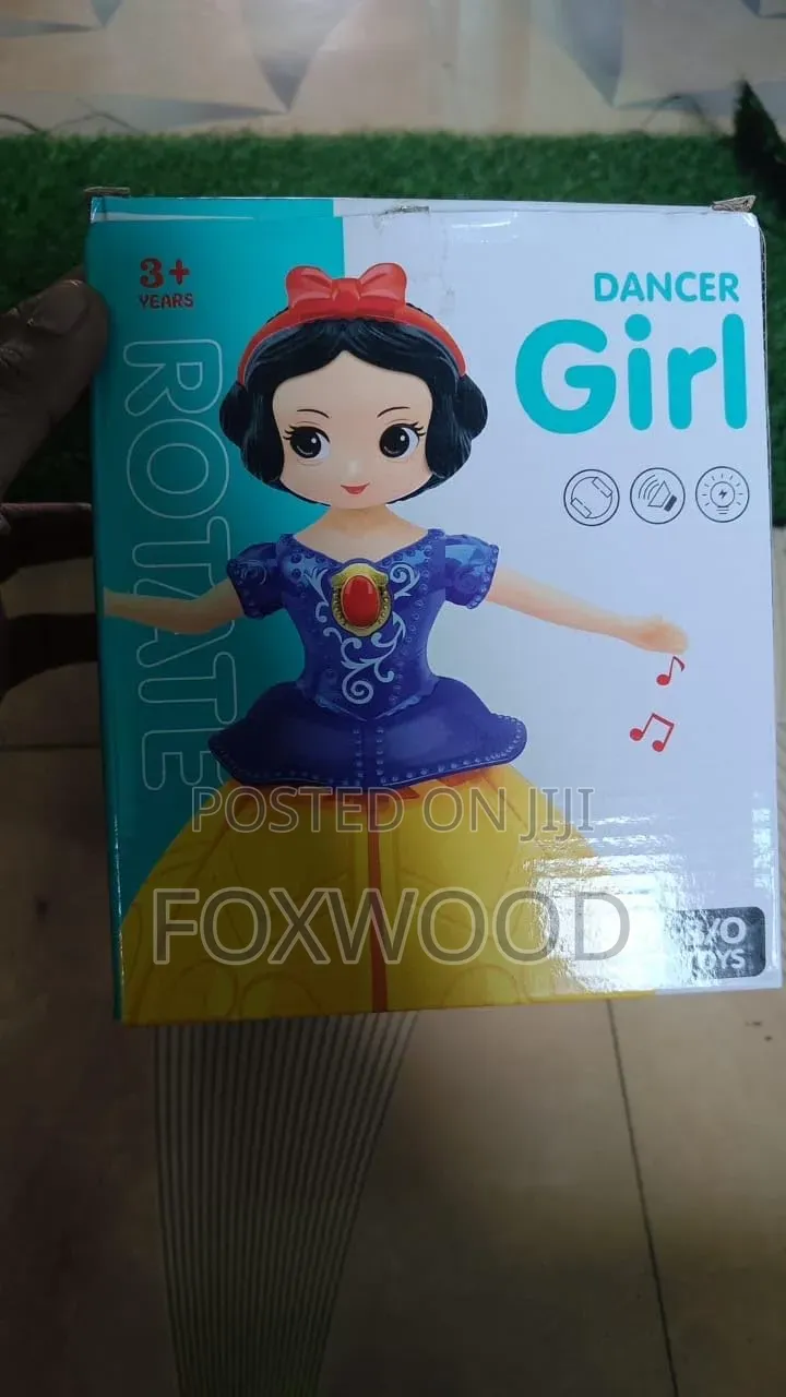 Musical Dancing Angel Doll Toy for Kids | 360° Rotating