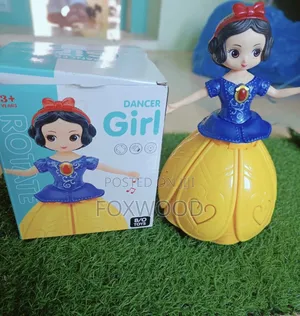 Musical Dancing Angel Doll Toy for Kids | 360° Rotating