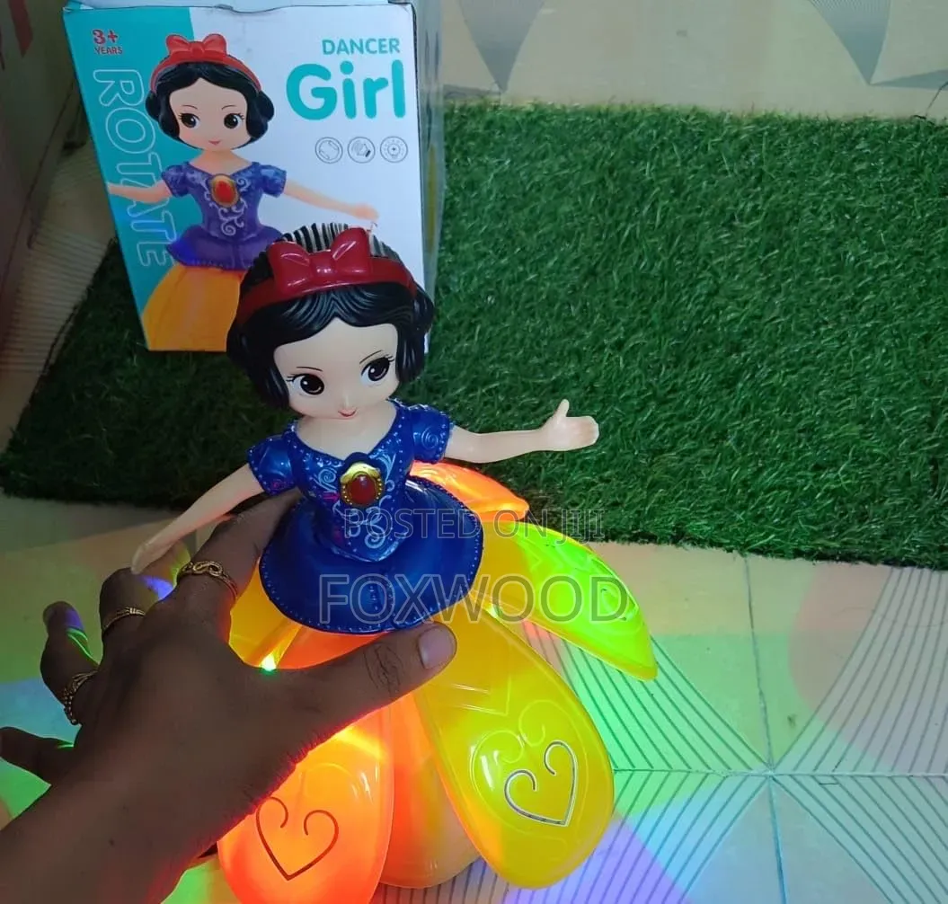 Musical Dancing Angel Doll Toy for Kids | 360° Rotating
