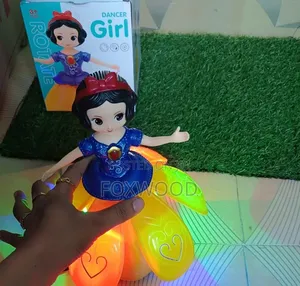 Musical Dancing Angel Doll Toy for Kids | 360° Rotating