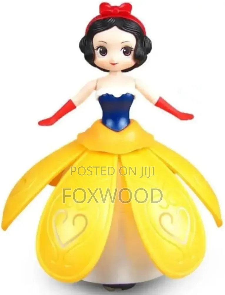 Musical Dancing Angel Doll Toy for Kids | 360° Rotating