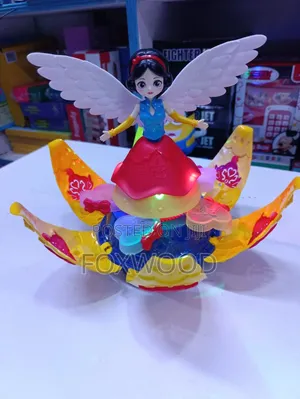 Musical Dancing Angel Doll Toy for Kids | 360° Rotating