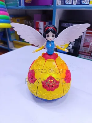 Musical Dancing Angel Doll Toy for Kids | 360° Rotating