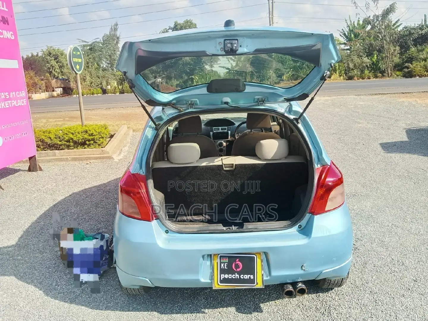 Toyota Vitz 2007 Blue