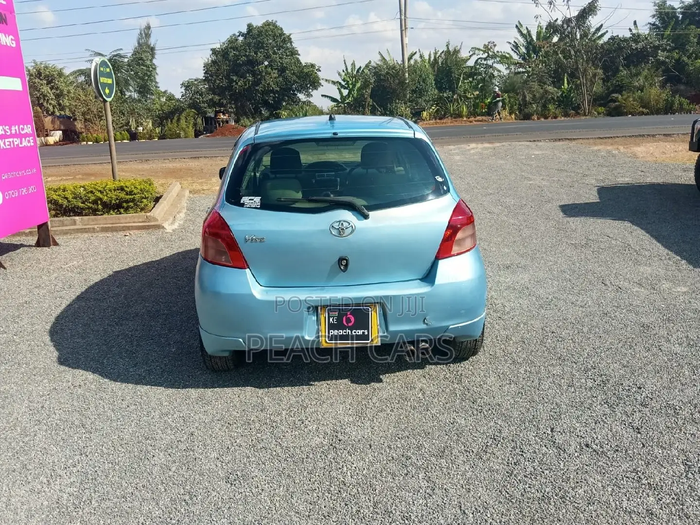 Toyota Vitz 2007 Blue
