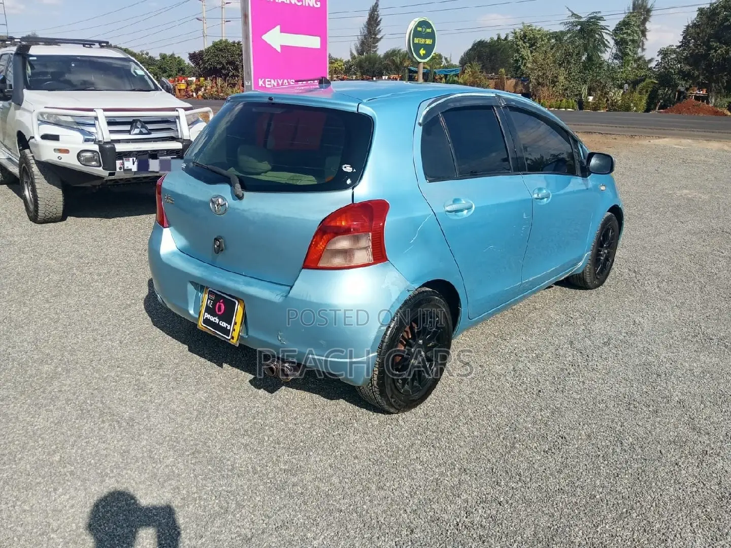 Toyota Vitz 2007 Blue