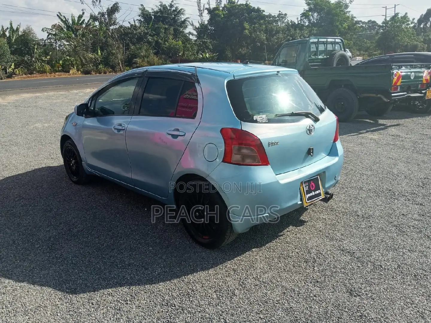 Toyota Vitz 2007 Blue