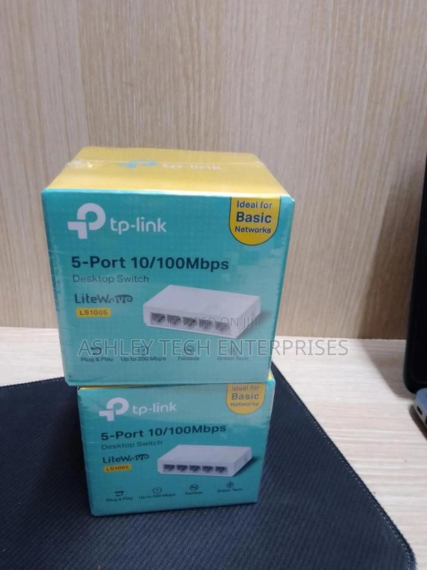 Smart TP-Link 5-Port Network Switch for Home Office