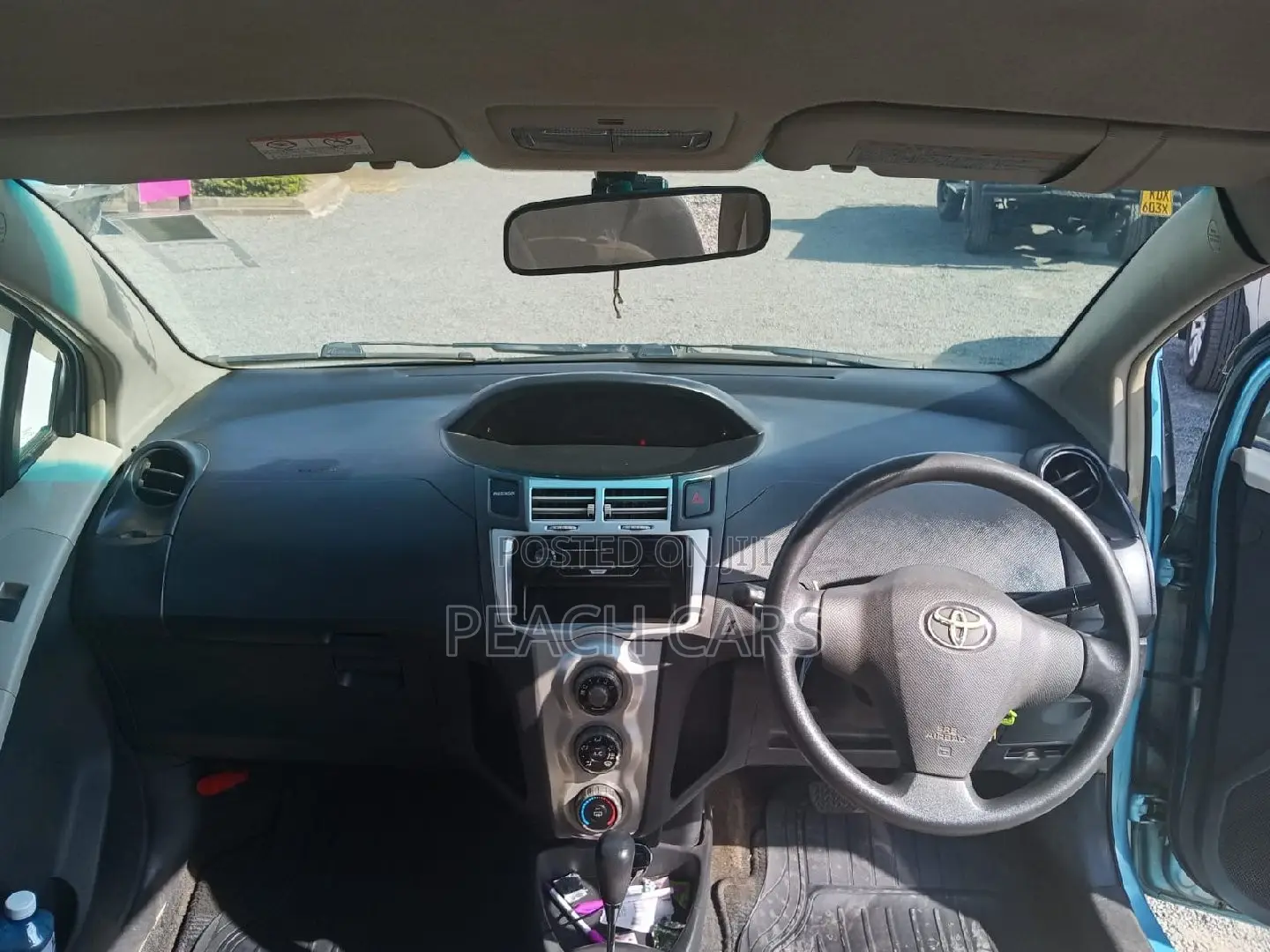 Toyota Vitz 2007 Blue