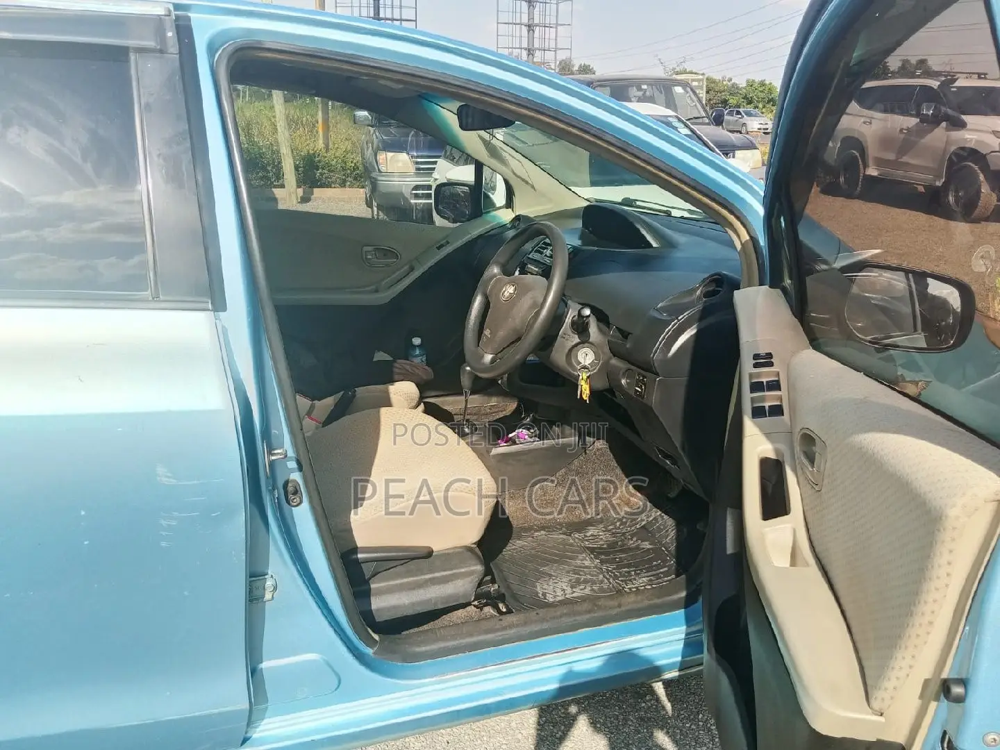 Toyota Vitz 2007 Blue