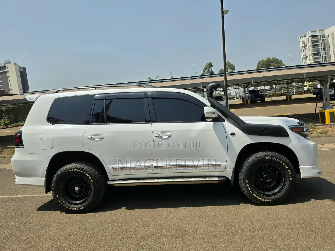Toyota Land Cruiser 2008 Off white