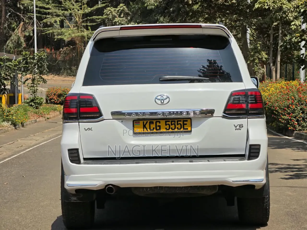 Toyota Land Cruiser 2008 Off white
