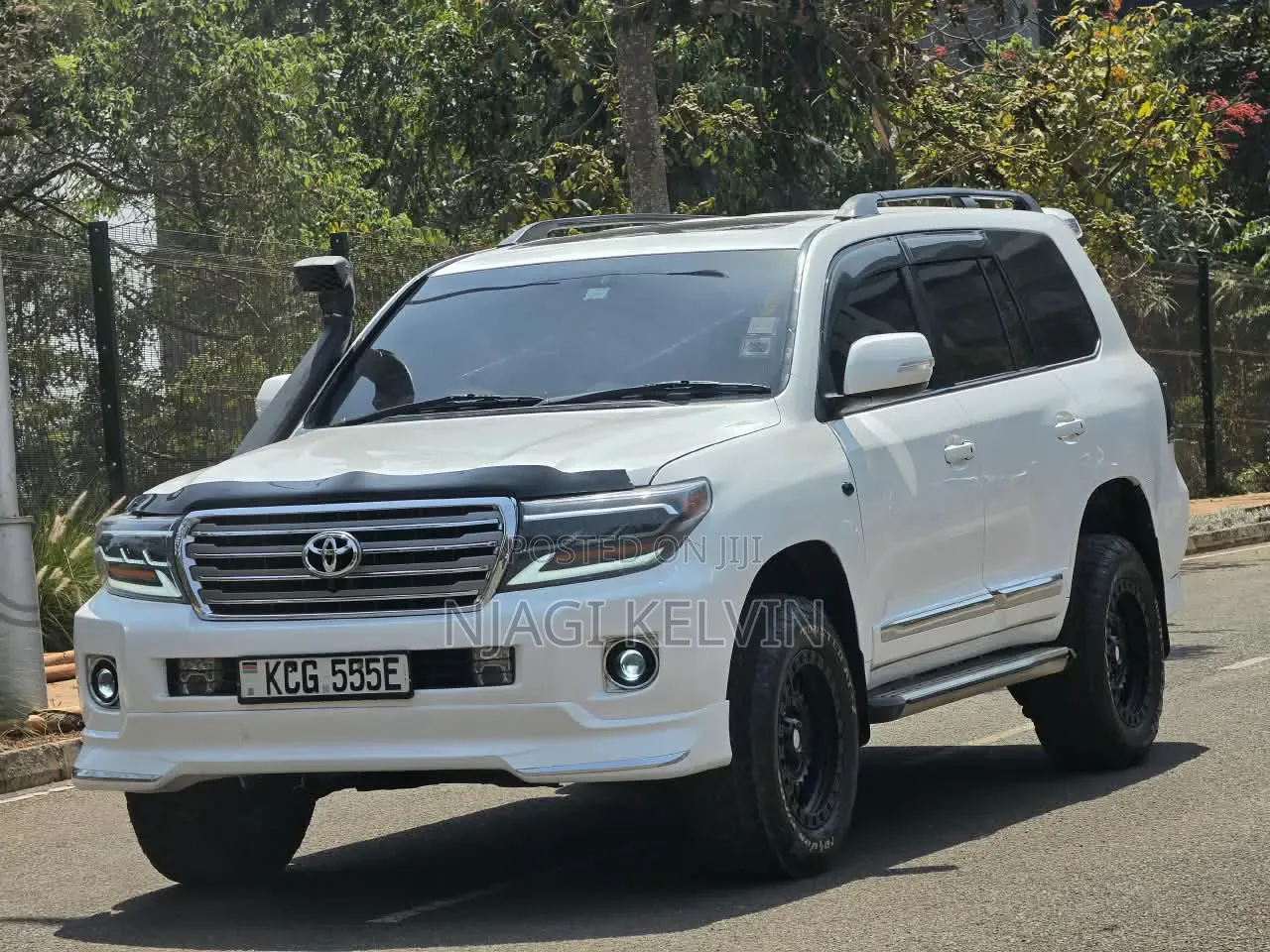 Toyota Land Cruiser 2008 Off white