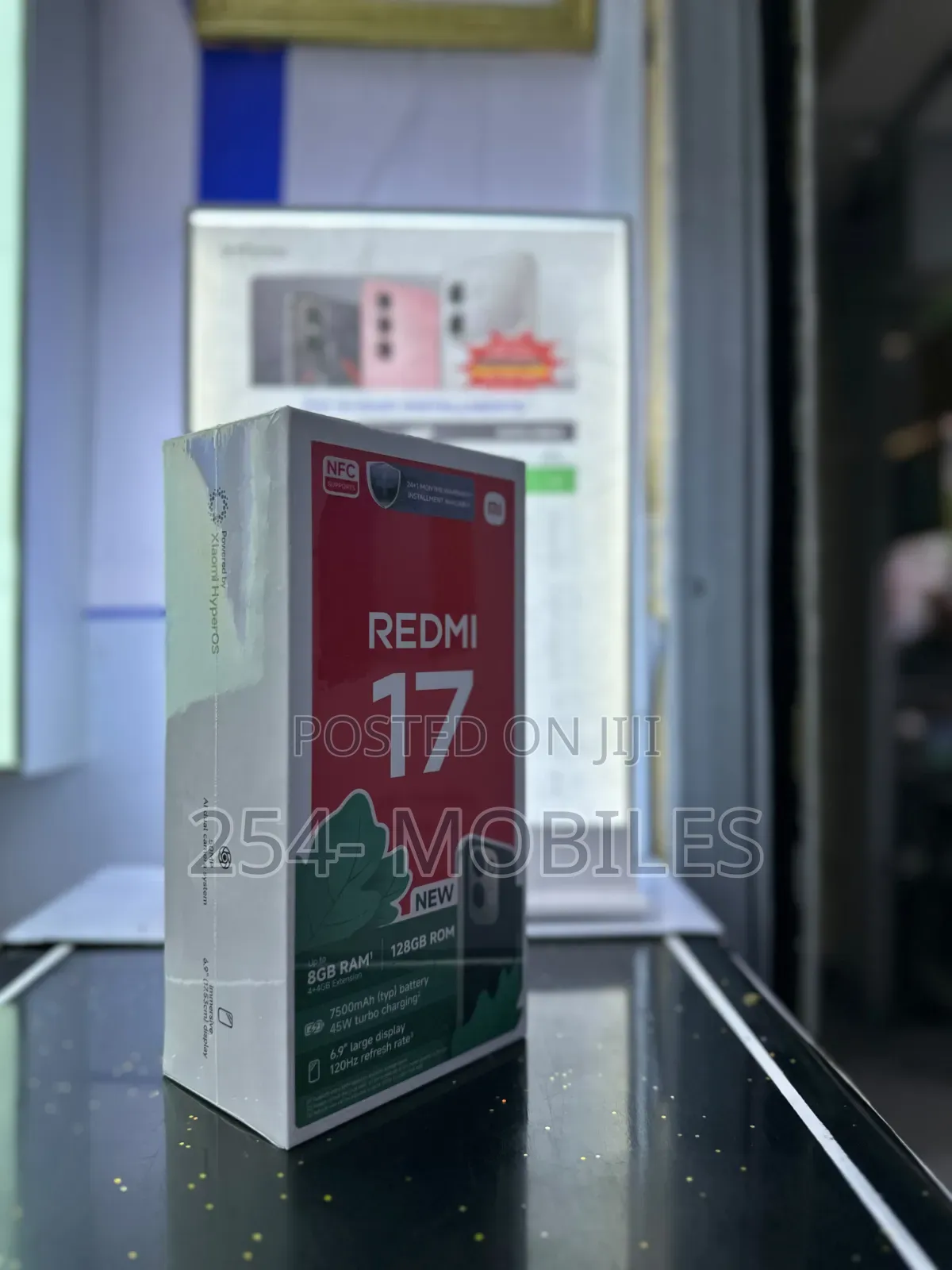 New Xiaomi Redmi 17 128 GB Black