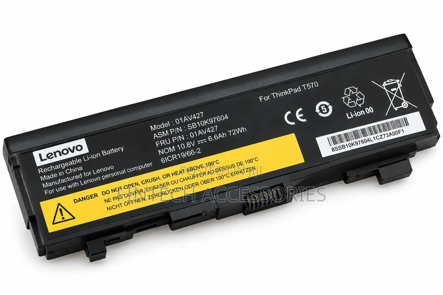 Lenovo ThinkPad T570 Laptop Battery Replacement