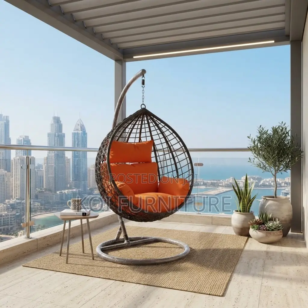 Home Chairs; Rattan Outdoor and Balcony Hammock Swing Seat