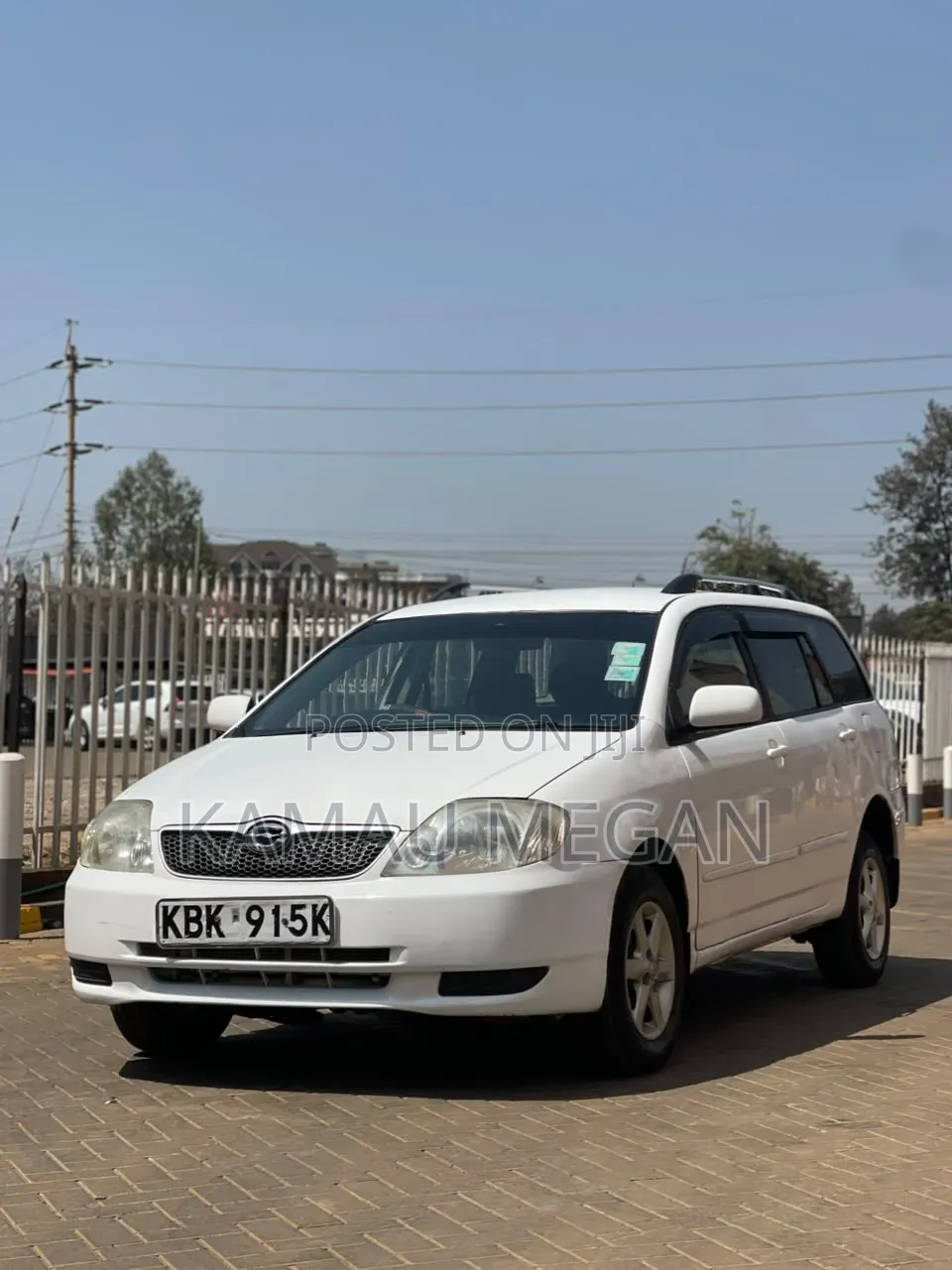 Toyota Corolla Fielder 2005 Off white